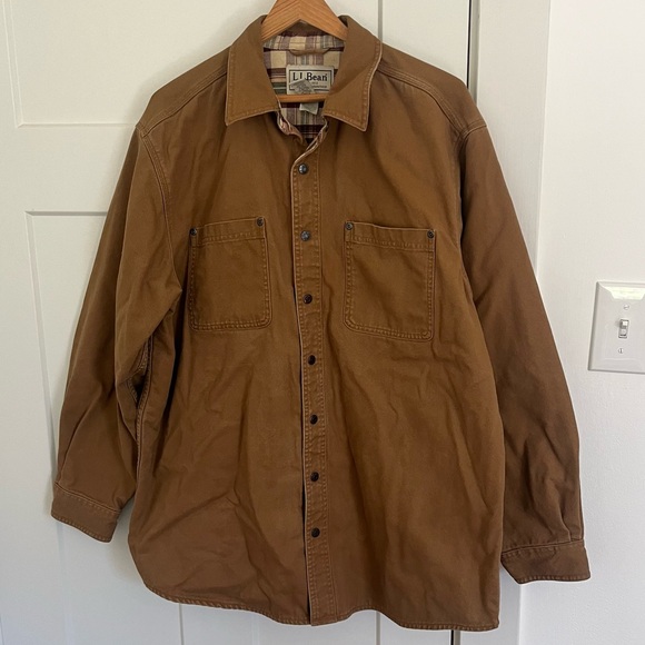 L.L. Bean Lined Barn Coat - Picture 1 of 8